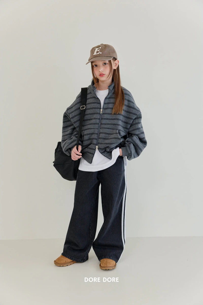Little Foxx – Three-line Denim Pants