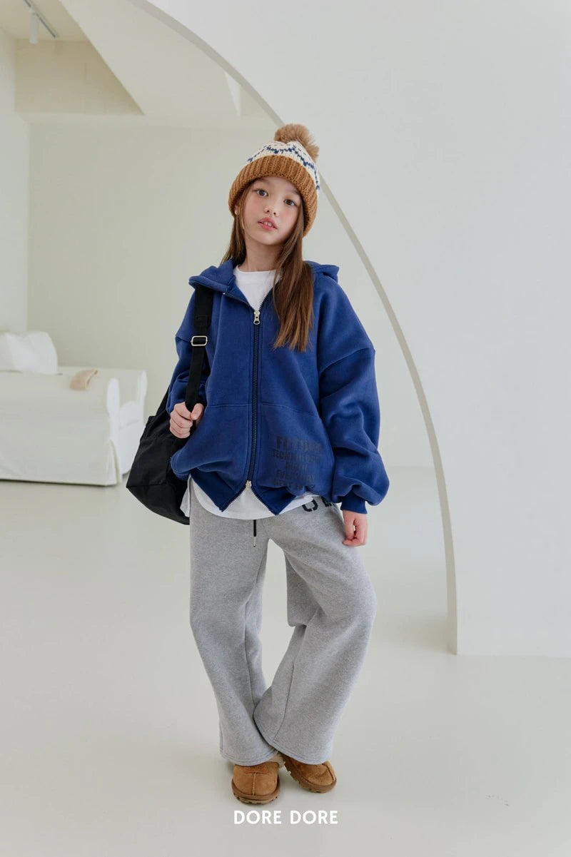 Little Foxx – Double Fleece Overfit Hooded Zip-up