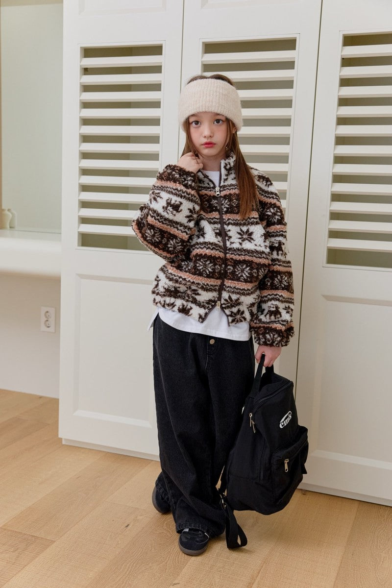 Little Foxx – Bobbly Zip-up