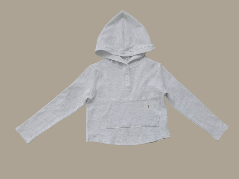 Little Foxx – Waffle Hooded Tee