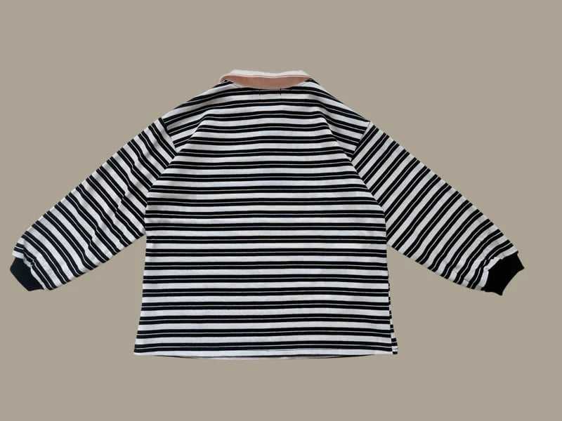 Little Foxx – Little Stripe Collar Tee