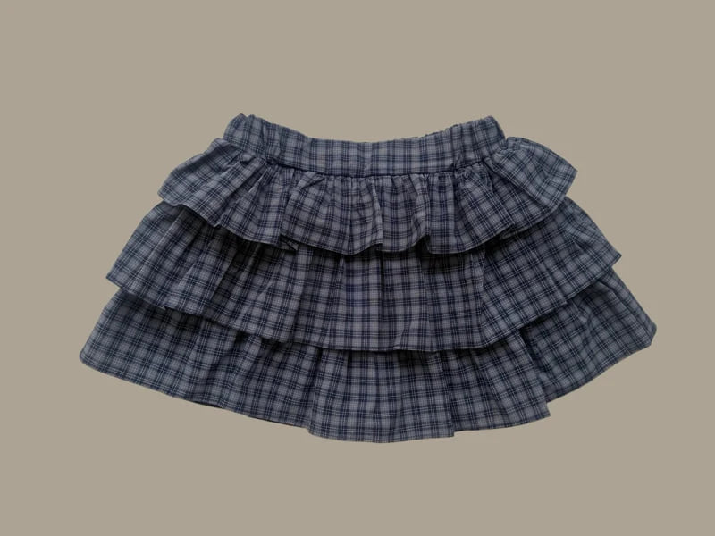 Little Foxx – Autumn Check Cancan Skirt Pants