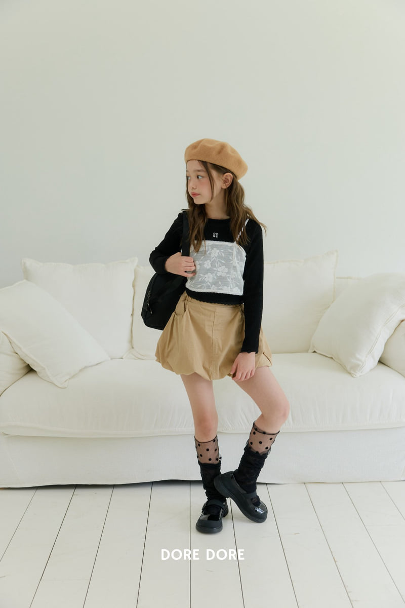 Little Foxx – Embroidery Layered Tee