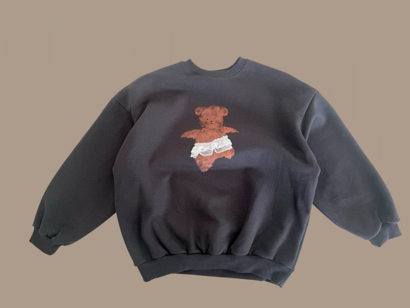 Little Foxx – Double Fleece Skirt Bear Sweatshirt
