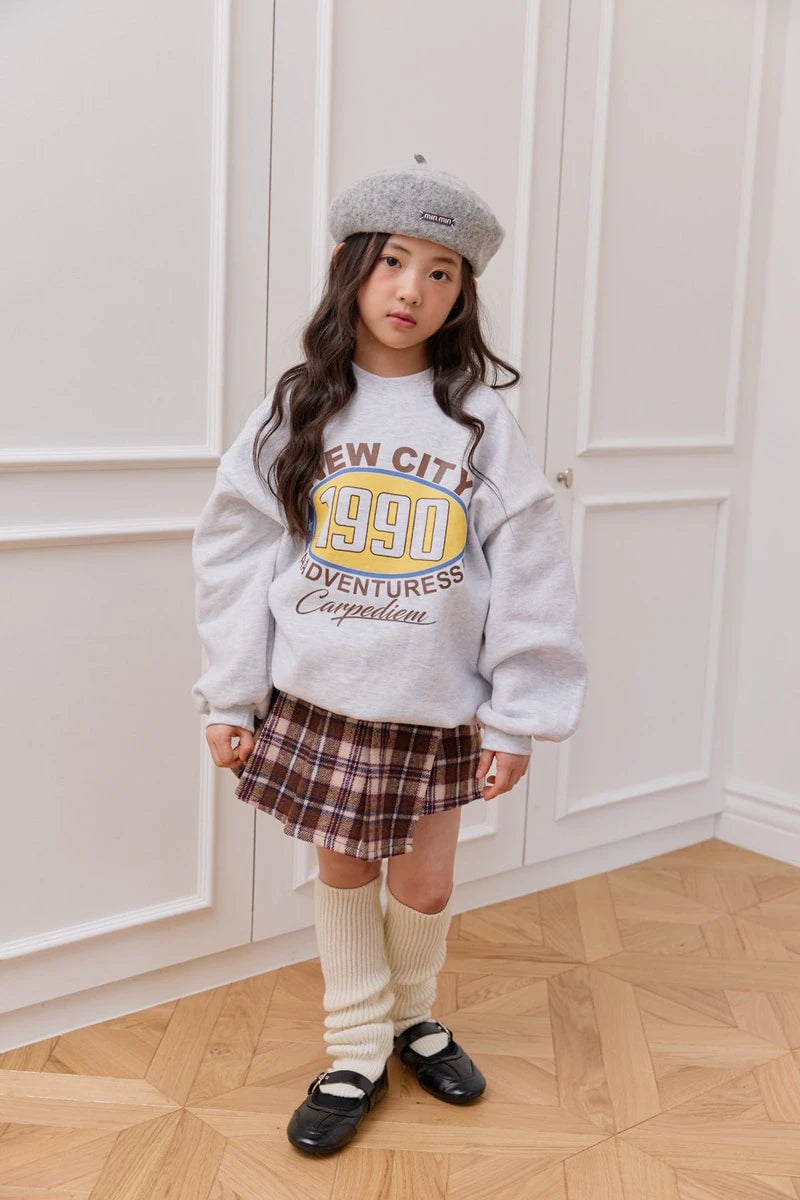 Little Foxx – Velour Woolen Check Shorts