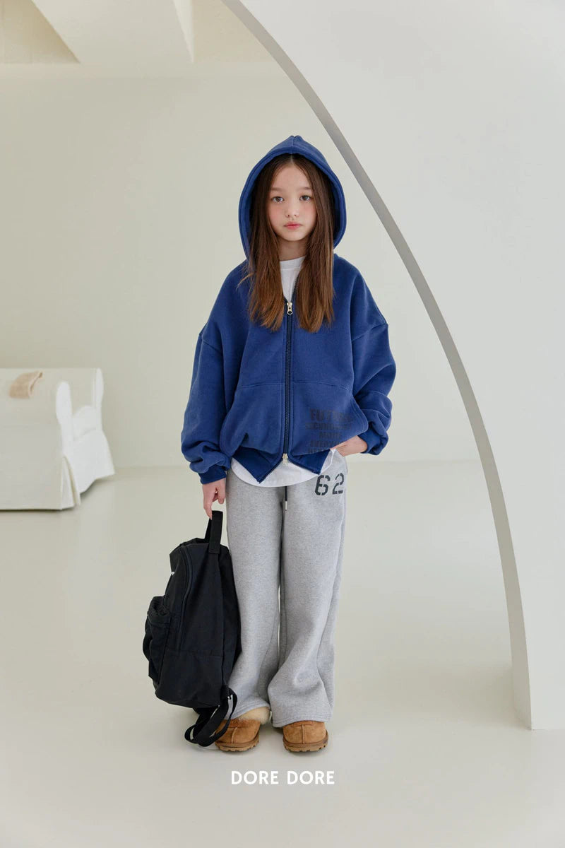 Little Foxx – Double Fleece Overfit Hooded Zip-up