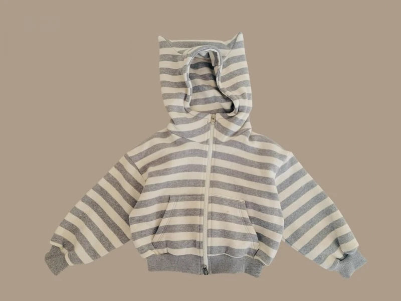 Little Foxx – Double Fleece Cat Hooded Zip-up