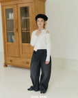 Little Foxx – Diagonal Button Tee