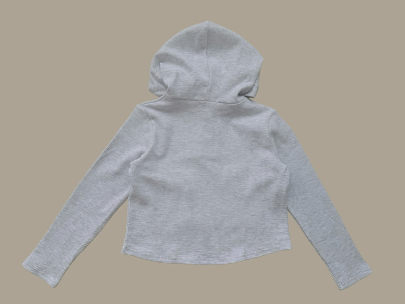 Little Foxx – Waffle Hooded Tee