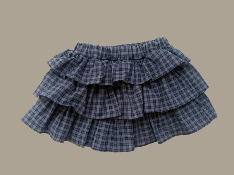 Little Foxx – Autumn Check Cancan Skirt Pants
