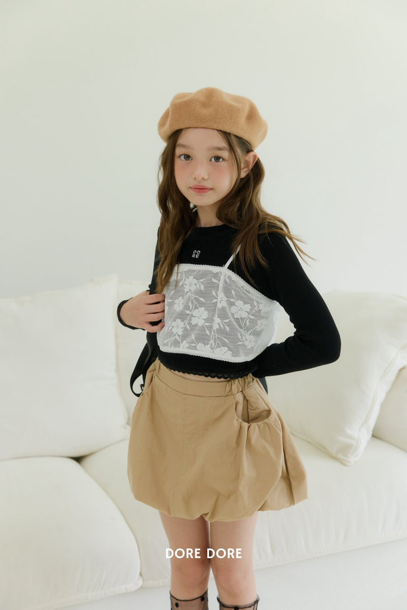 Little Foxx – Embroidery Layered Tee