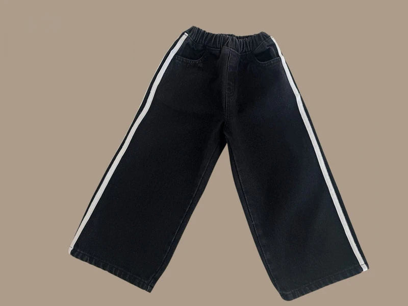 Little Foxx – Three-line Denim Pants