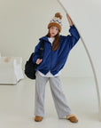 Little Foxx – Double Fleece Overfit Hooded Zip-up