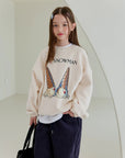 Little Foxx – Double Fleece Snow Sweatshirt