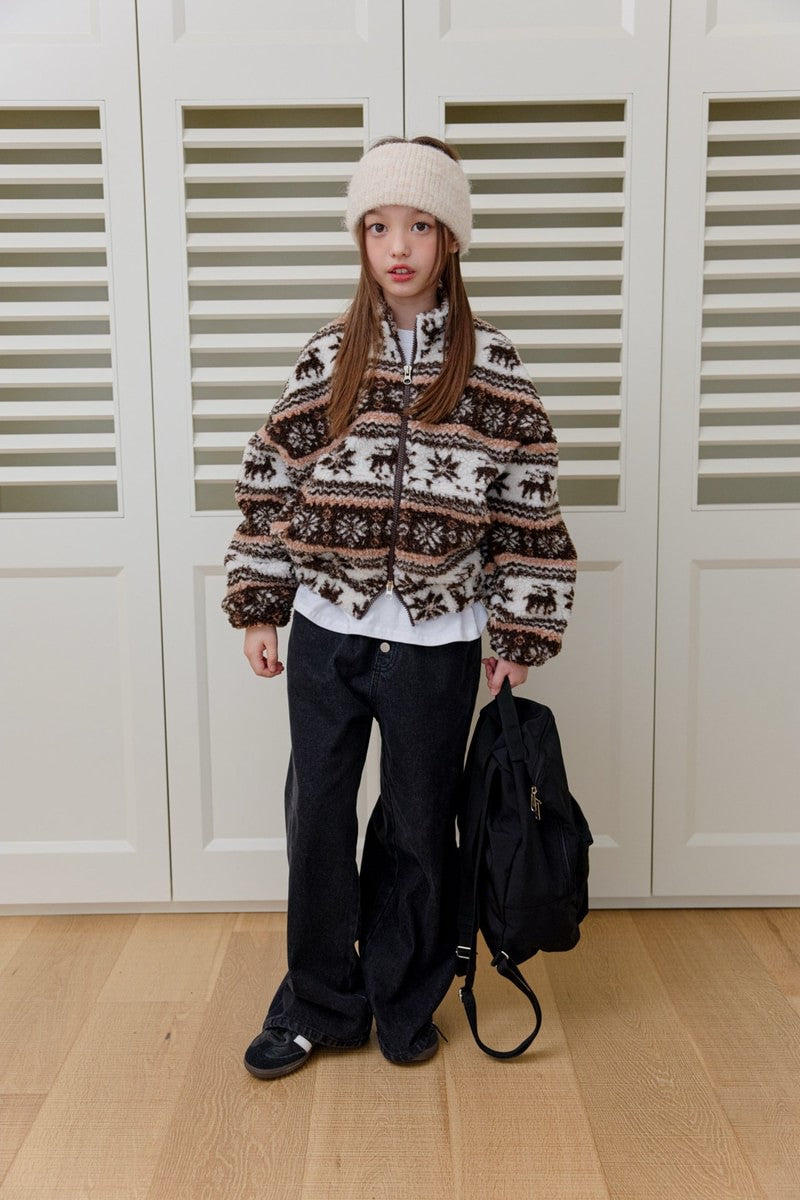 Little Foxx – Bobbly Zip-up