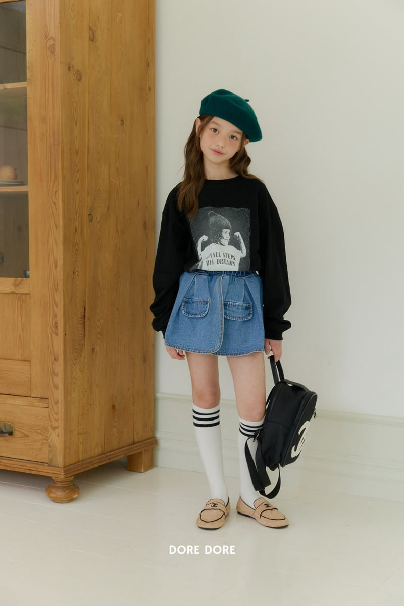 Little Foxx – Jessica Denim Skirt Pants