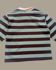 Little Foxx – Autumn Stripe Collar Tee