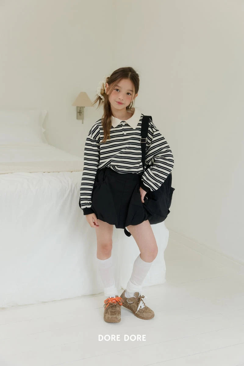 Little Foxx – Little Stripe Collar Tee