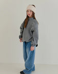 Little Foxx – Double Fleece Half Zip-up