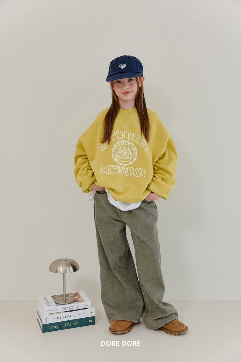 Little Foxx – Double Fleece Triangle Sweatshirt