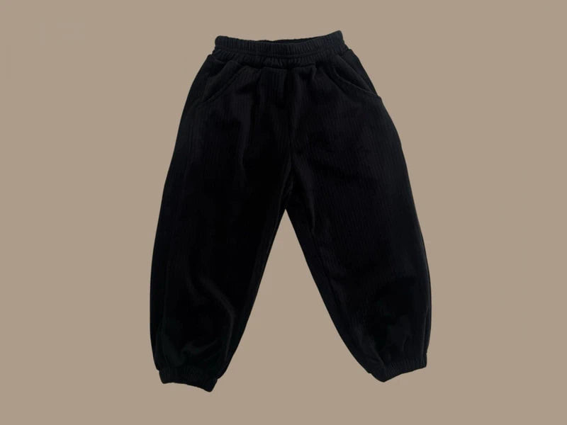 Little Foxx – Mink Velour Jogger Pants