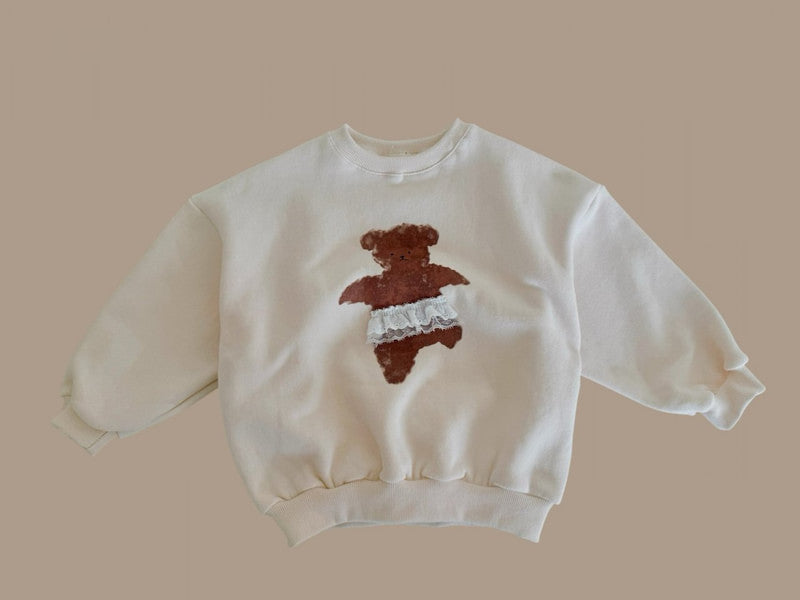 Little Foxx – Double Fleece Skirt Bear Sweatshirt