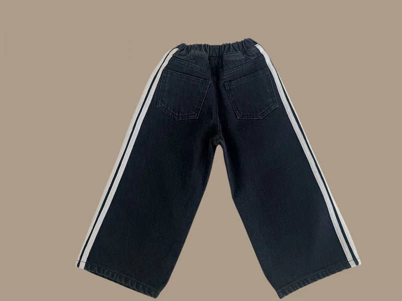 Little Foxx – Three-line Denim Pants