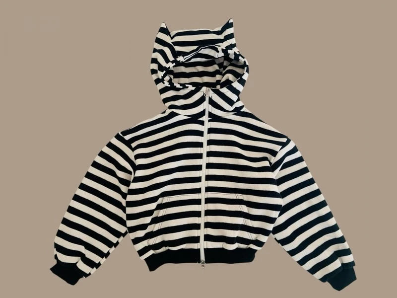 Little Foxx – Double Fleece Cat Hooded Zip-up