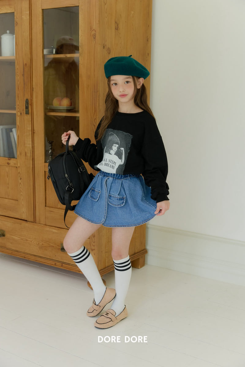 Little Foxx – Jessica Denim Skirt Pants
