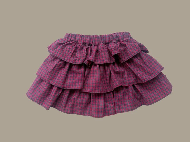 Little Foxx – Autumn Check Cancan Skirt Pants