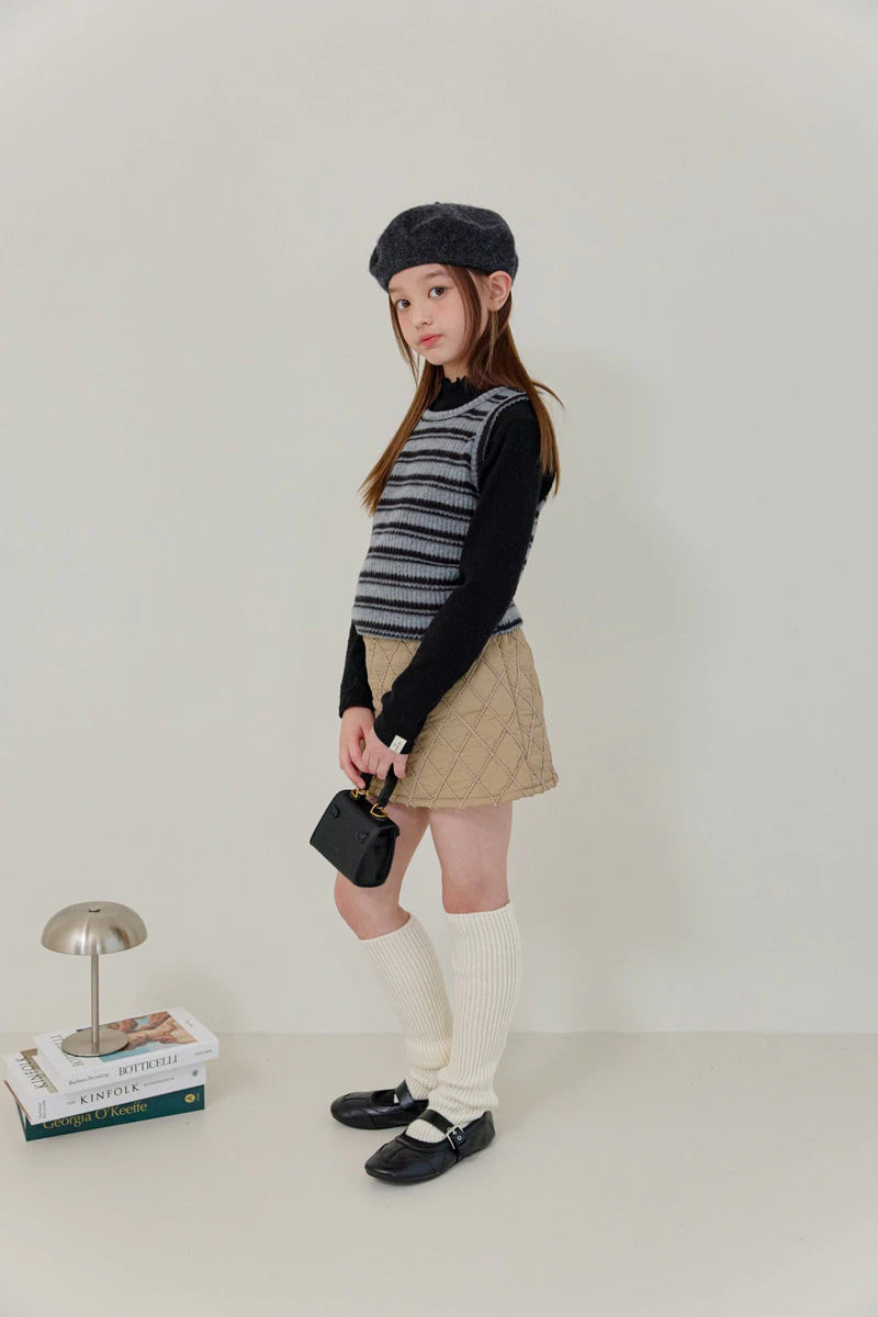 Little Foxx – Striped Knit Vest