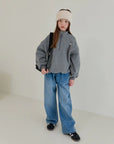 Little Foxx – Double Fleece Half Zip-up