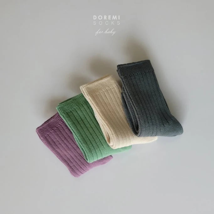 Little Foxx – Macaron Ribbed Sock Set