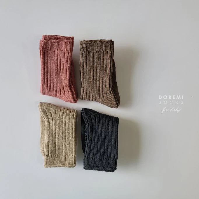 Little Foxx – Choco Berry Ribbed Sock Set