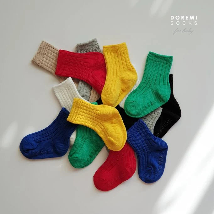 Little Foxx – Traffic Light Ribbed Sock Set