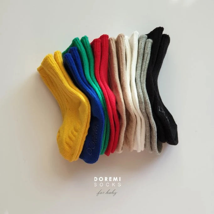Little Foxx – Traffic Light Ribbed Sock Set