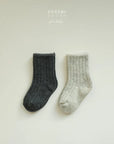 Little Foxx – Ribbed Wool Sock Set