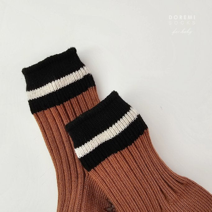 Little Foxx – Sand Thick Sock Set