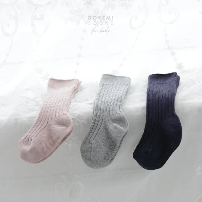 Little Foxx – Ribbed Knee Sock Set