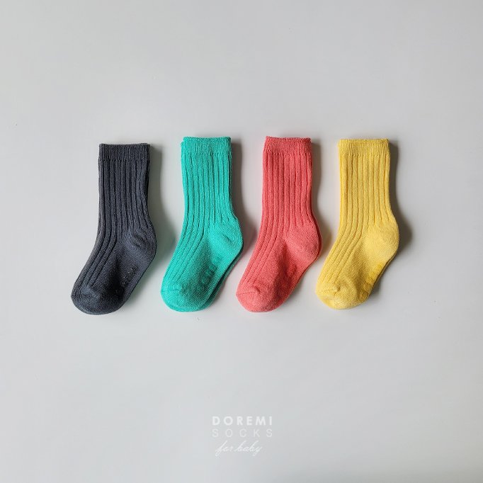 Little Foxx – Tropical Ribbed Sock Set