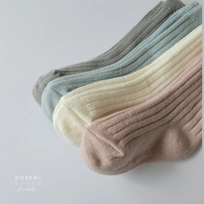 Little Foxx – Marshmallow Waffle Sock Set