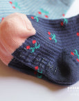 Little Foxx – Cherry Waffle Sock Set