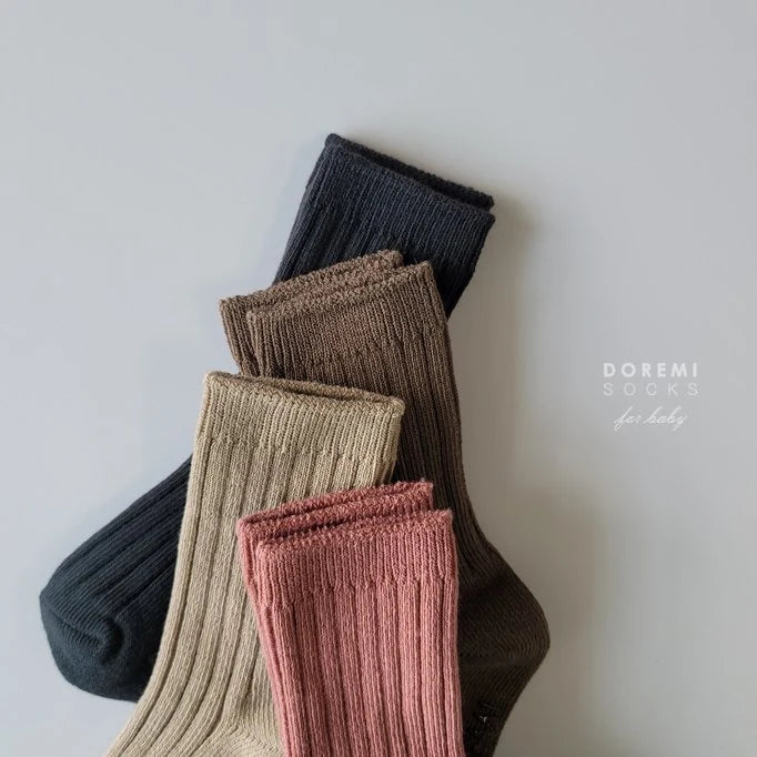 Little Foxx – Choco Berry Ribbed Sock Set