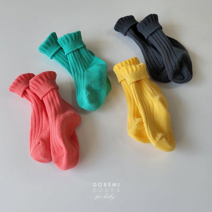 Little Foxx – Tropical Ribbed Sock Set