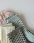 Little Foxx – Marshmallow Waffle Sock Set