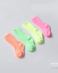 Little Foxx – Neon Ribbed Socks