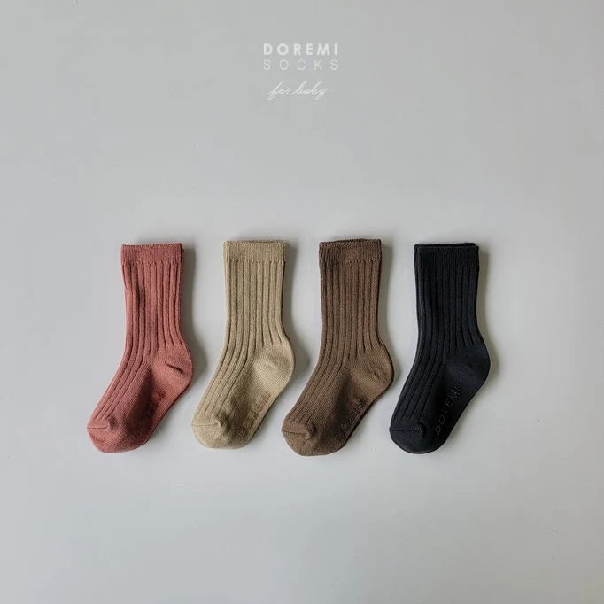 Little Foxx – Choco Berry Ribbed Sock Set