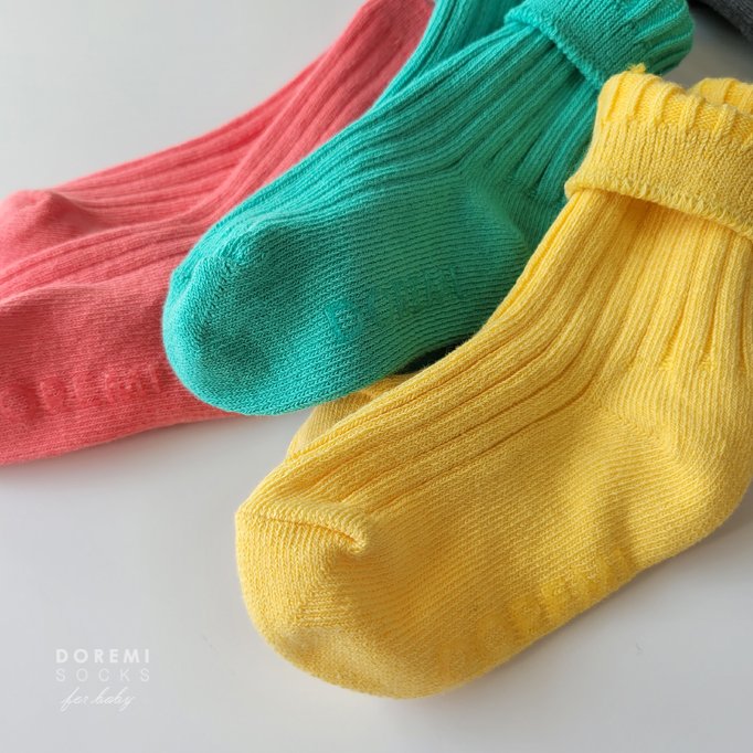 Little Foxx – Tropical Ribbed Sock Set