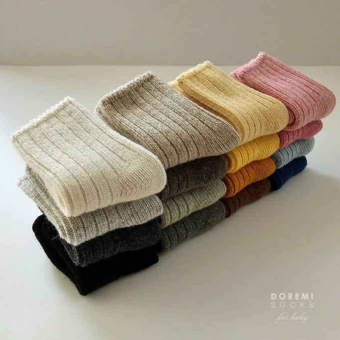 Little Foxx – Ribbed Wool Sock Set