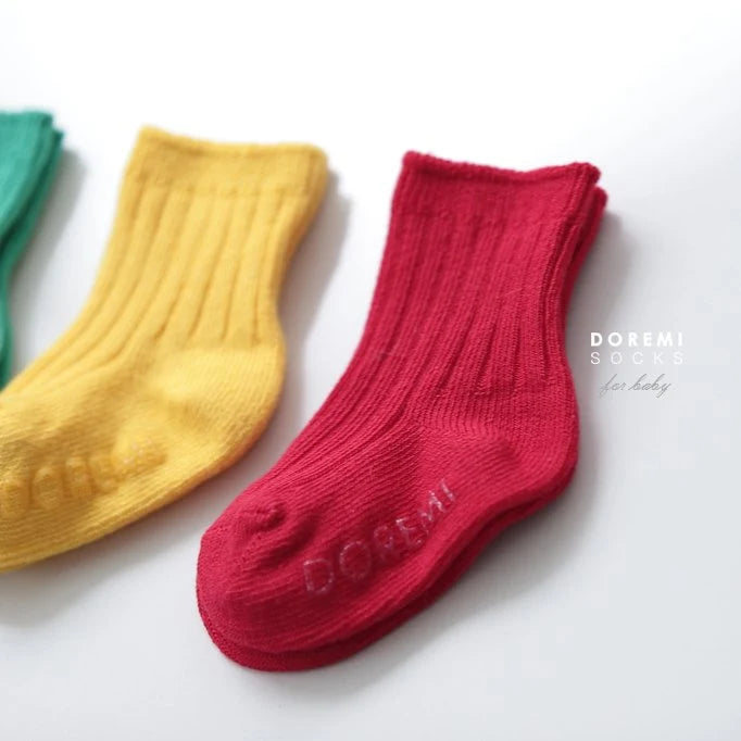 Little Foxx – Traffic Light Ribbed Sock Set